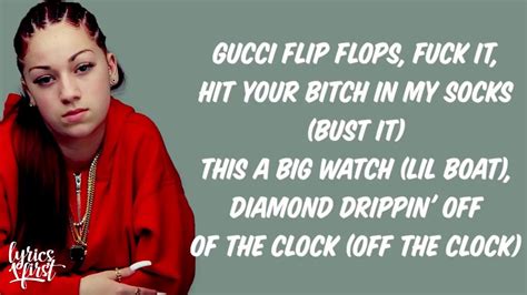 gucci flip flops lyrics bhad|Gucci Flip Flops lyrics meaning.